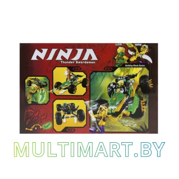 Конструктор Bela Ninja (Ниндзя) Тропический багги Зеленого ниндзя (10320A) картинка 3